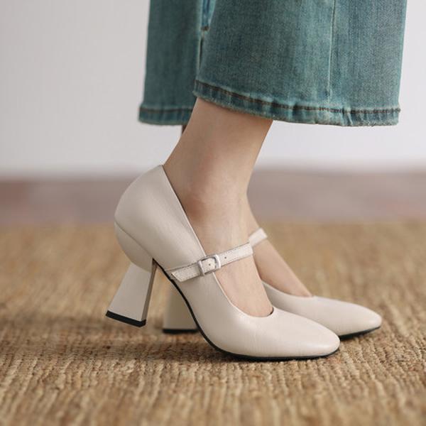 Exquisite Handcrafted Leather Women's Shoes: A Fusion of Luxury and Elegance(Edamaijia82632F)