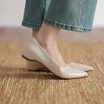 Handcrafted Genuine Leather Women's Shoes - Luxurious Elegance in Every Stitch(Edamaijia82633F)