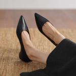 Handcrafted Genuine Leather Women's Shoes - Luxurious Elegance in Every Stitch(Edamaijia82633F)