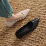 Handcrafted Genuine Leather Women's Shoes - Luxurious Elegance in Every Stitch(Edamaijia82633F)