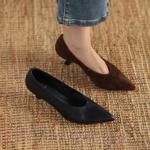 Elegant Handcrafted Leather Women’s Shoes of Luxury Quality(Edamaijia82606F)