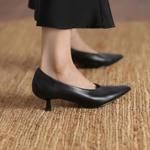 Elegant Handcrafted Leather Women’s Shoes of Luxury Quality(Edamaijia82606F)