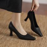 Elegant Handcrafted Real Leather Women’s Luxury Shoes(Edamaijia82635F)