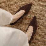 Exquisite Handcrafted Leather Women’s Shoes: Luxury, Elegance & Artistry(Edamaijia82603F)