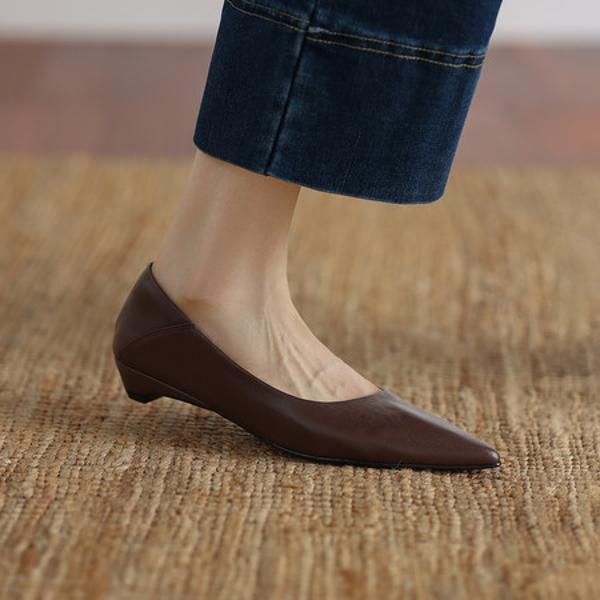 Elegant Handmade Leather Women’s Shoes: Exquisite Craftsmanship & Luxurious Quality(Edamaijia82609F)