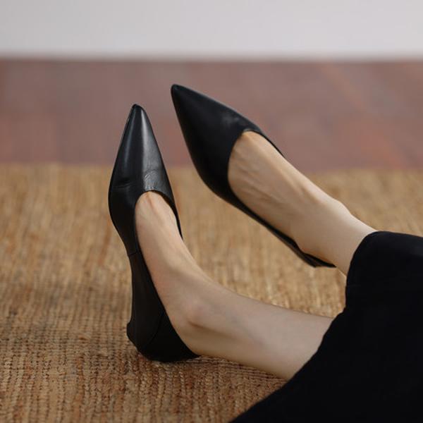 Elegant Handmade Leather Women’s Shoes: Exquisite Craftsmanship & Luxurious Quality(Edamaijia82609F)