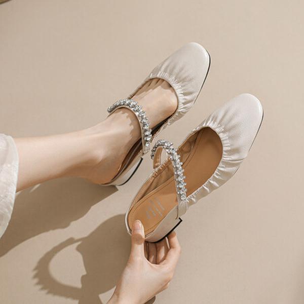 Handcrafted Genuine Leather Women's Shoes: Elegance and Luxury.(Edanjuan882092)