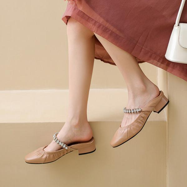 Handcrafted Genuine Leather Women's Shoes: Elegance and Luxury.(Edanjuan882092)