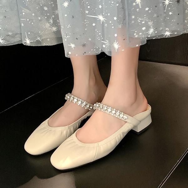 Handcrafted Genuine Leather Women's Shoes - Elegant Luxury Quality(Edanjuan8870403)