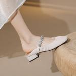 Luxurious Handmade Leather Women's Shoes, Exquisite Craftsmanship(Edanjuan8820922)