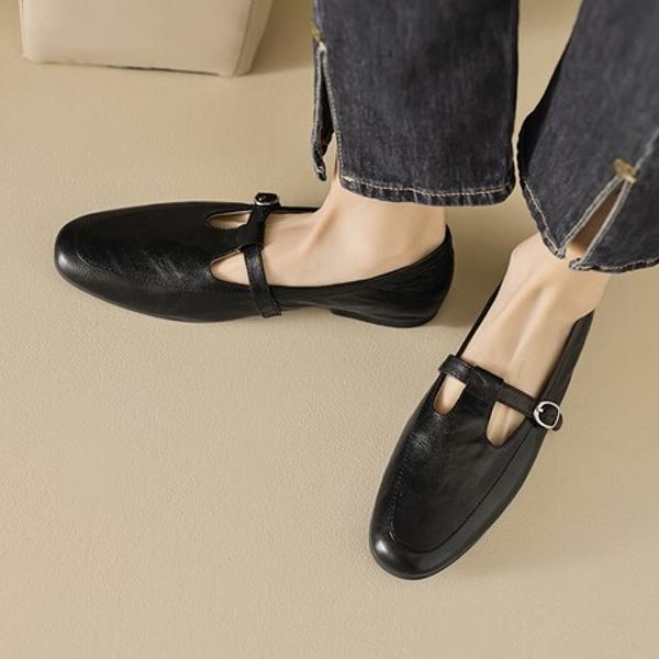 Luxurious Handcrafted Genuine Leather Women's Shoes(Edanjuan881209)