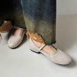 Elegant Handcrafted Leather Women’s Shoes - Luxurious Quality(Edanjuan88220)