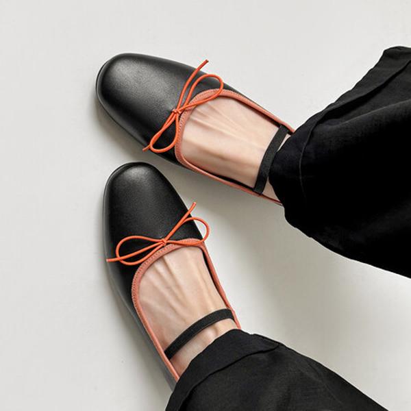 Handcrafted Leather Women's Shoes: Elegant Luxury Craftsmanship(Edanjuan880222-18)