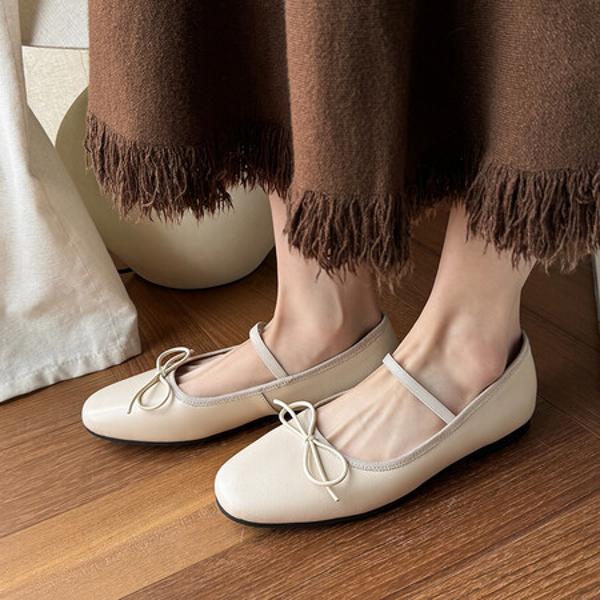 Handcrafted Leather Women's Shoes: Elegant Luxury Craftsmanship(Edanjuan880222-18)