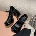 Elegantly Crafted Luxury Leather Handcrafted Women's Shoes(Edanjuan88022401-12)