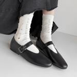 Elegant Handmade Leather Women's Shoes - Luxurious Craftsmanship(Edanjuan880127-2)