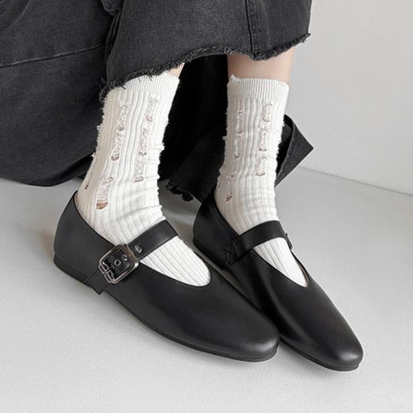 Elegant Handmade Leather Women's Shoes - Luxurious Craftsmanship(Edanjuan880127-2)