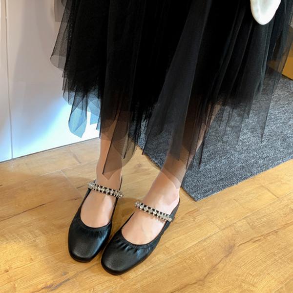 Luxurious Handmade Leather Women’s Shoes, Exquisite Craftsmanship(Edanjuan88y2092)