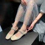 Luxurious Handmade Leather Women’s Shoes, Exquisite Craftsmanship(Edanjuan88y2092)