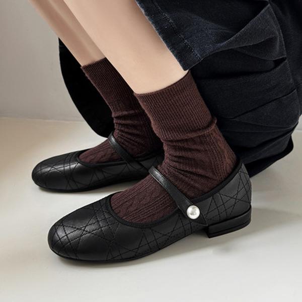 Exquisite Handmade Leather Women's Shoes: Elegance Meets Luxurious Craftsmanship(Edanjuan88y0220)