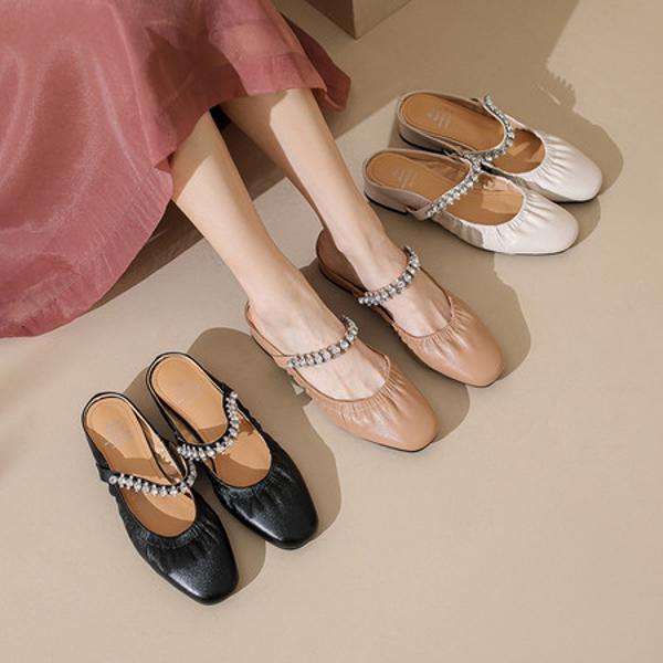 Exquisite Handcrafted Leather Flats: Luxury Redefined(Edanjuan88Y2092-1)