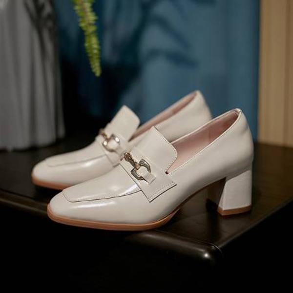 Handcrafted Luxury Genuine Leather Women’s Shoes, Elegantly Unique(Edfmr9119)