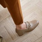 Handcrafted Luxury Genuine Leather Women’s Shoes, Elegantly Unique(Edfmr9119)