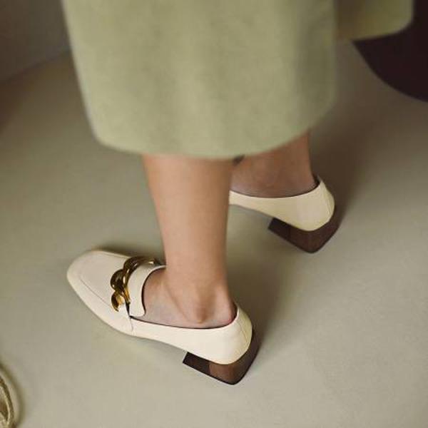 Handcrafted Leather Women's Shoes: Luxurious Elegance and Quality(Edfmr1516)