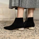 Handcrafted Leather Women's Shoes: A Fusion of Elegance and Luxury.(Edfmr5055)