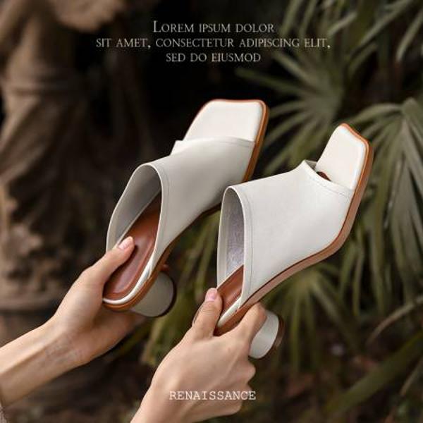 Handcrafted Leather High-End Women's Shoes - Elegance Redefined(Edfmr286)