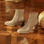 Exquisite Handcrafted Leather Women's Shoes for Elegance(Edfmr8098)