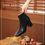 Luxury Handcrafted Genuine Leather Women's Shoes: Timeless Elegance(Edfmr311)