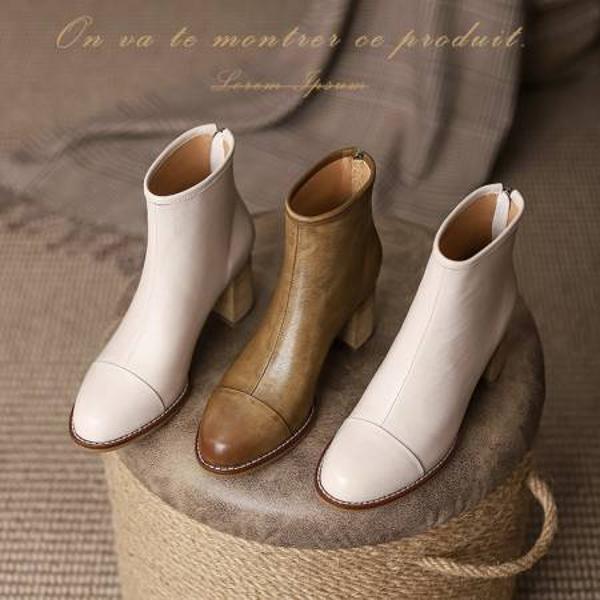 Handcrafted Leather Women's Shoes: Exquisite Quality & Timeless Elegance(Edfmr280)