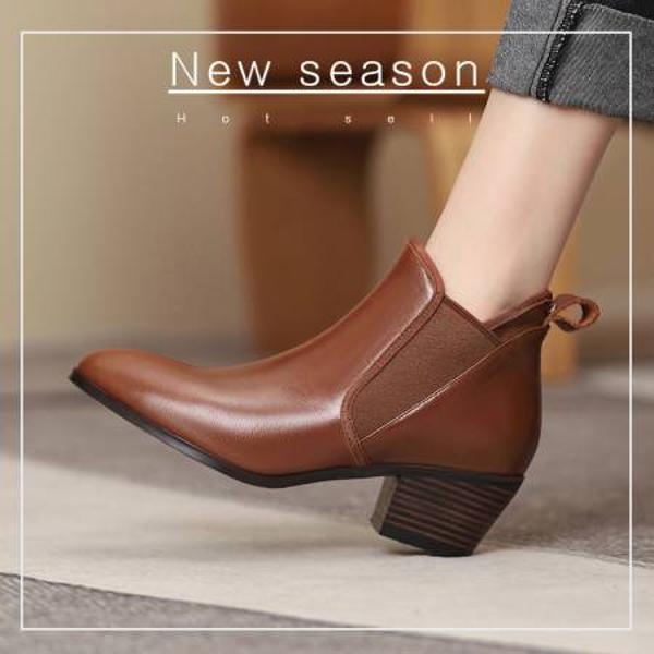 Handcrafted Leather Women's Shoes: Elegance in Every Stitch(EdfmrM78-6)