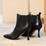 Elegant Handcrafted Leather Women's Shoes - Luxurious Craftsmanship(Edfmr335-5)