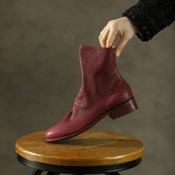 Exquisite Handmade Leather Women's Shoes: Luxury & Elegance(Edfmr377-3)