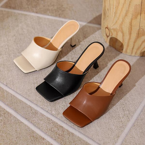 Handcrafted Luxurious Leather Women's Shoes(Edfmr5366)