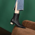 Handcrafted Genuine Leather Women's Shoes: Luxurious Elegance(Edfmr579)