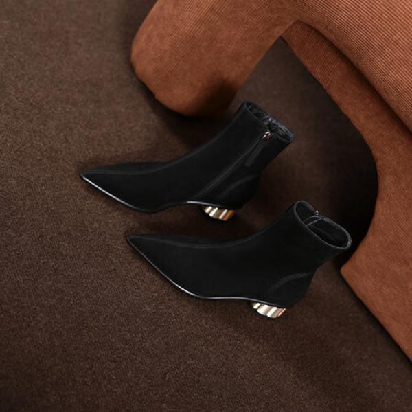 Handcrafted Genuine Leather Women's Shoes: Luxurious Elegance(Edfmr579)