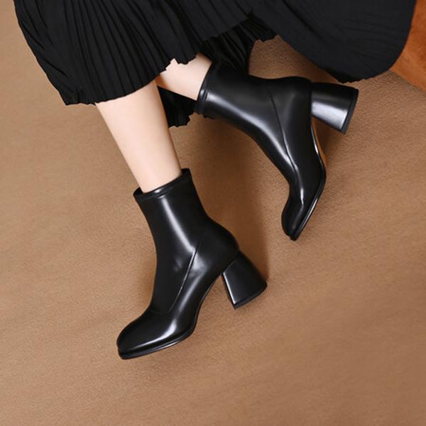 Handcrafted Luxury Leather Women’s Shoes - Elegant Craftsmanship(Edfmr597-1)