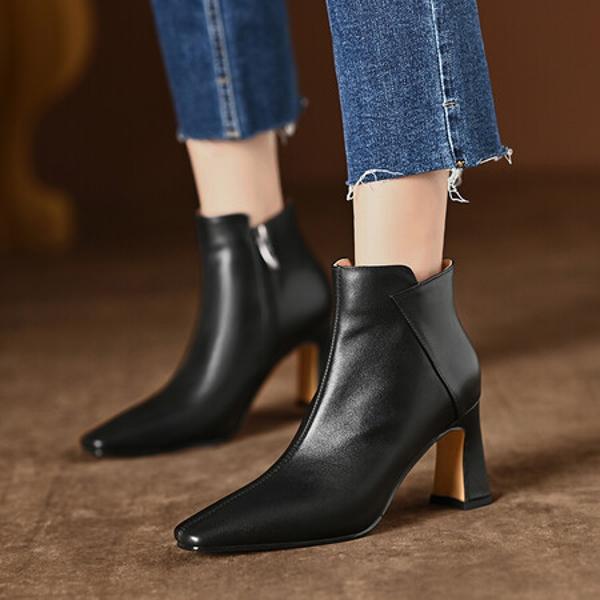 Exquisite Handcrafted Leather Women's Shoes: Luxury, Elegance, and Superior Craftsmanship(Edfmr363-2)