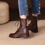 Handcrafted Luxury Leather Women's Shoes: Elegant Craftsmanship & Quality(Edfmr377-6)