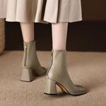 Luxurious Handcrafted Leather Women's Shoes(Edfmr582-2)