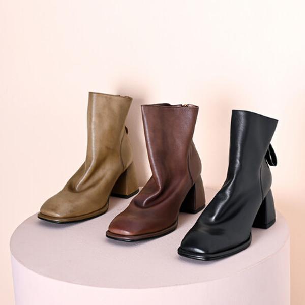 Exquisite Handmade Leather Women's Shoes: Luxury Craftsmanship for Elegant Style(Edfmr577-5)