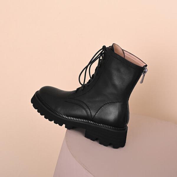 Elegant Handmade Genuine Leather Women's Shoes(Edfmr6188)