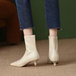 Handcrafted Luxury Leather Women's Shoes(Edfmr617)