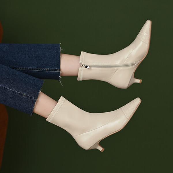 Handcrafted Luxury Leather Women's Shoes(Edfmr617)