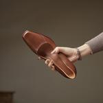Handcrafted Genuine Leather Women's Shoes: A Touch of Elegance and Luxury(Edfmr6191)