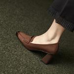 Handcrafted Leather Women's Shoes: Elegant Luxury & Superior Craftsmanship(Edfmr6002)