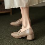 Exquisite Handcrafted Leather Women's Shoes: A Blend of Craftsmanship and Elegance(Edfmr-2020)